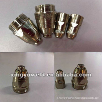 welding electrode and nozzles